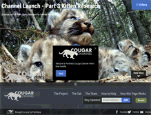 Tablet Screenshot of cougarchannel.org
